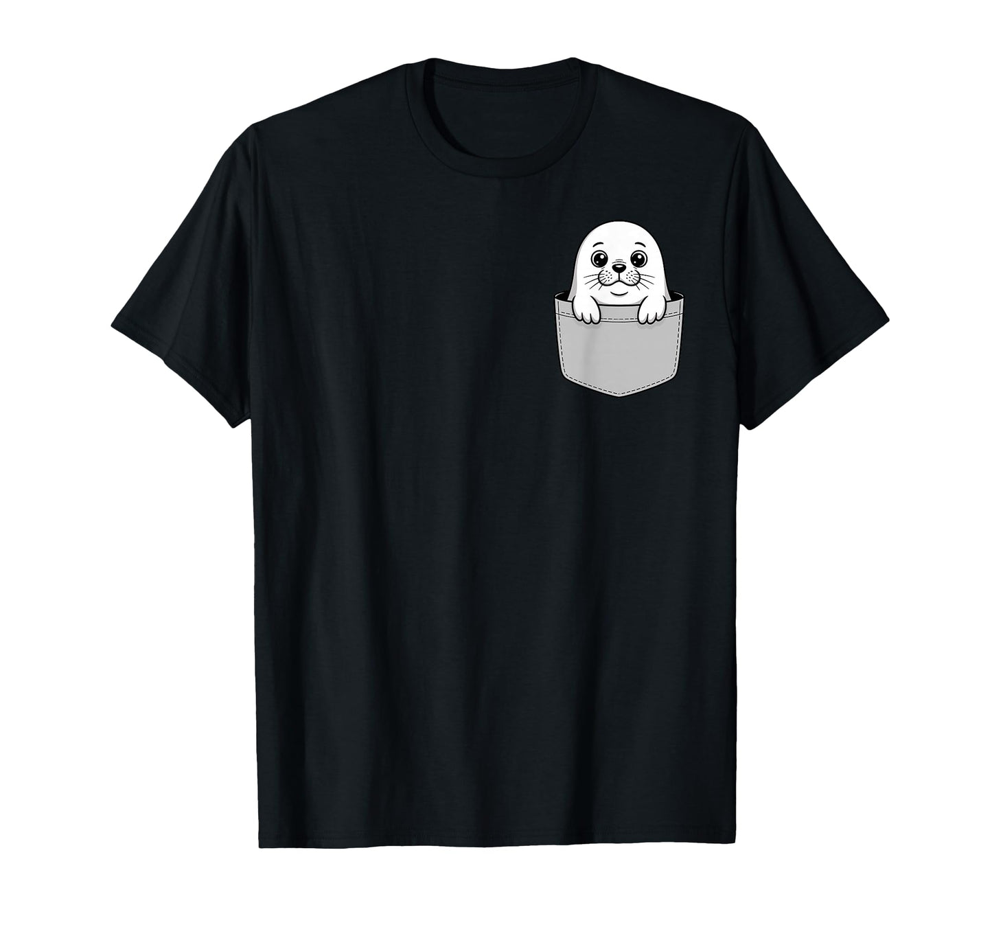 Funny Seal Art for Men Women Kids Sea Lion Seal Lover Seal T-Shirt