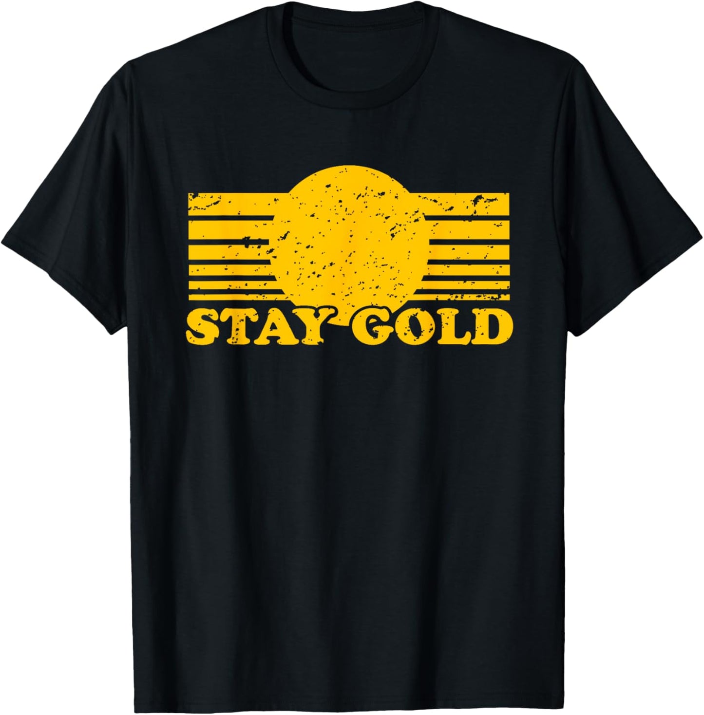Stay Gold Ponyboy Outsiders Book Movie Novel Retro T-Shirt