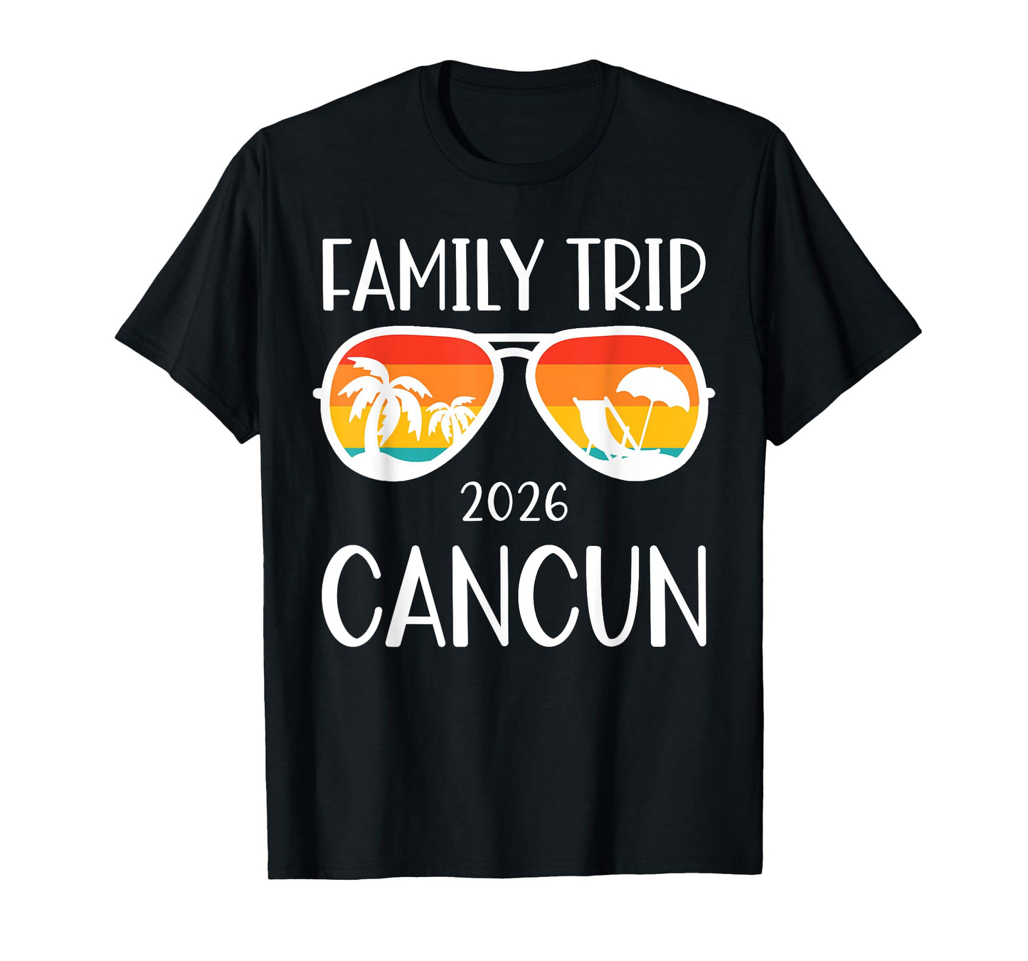 Cancun Mexico Family Trip 2026 Weekend Vacation Matching T-Shirt