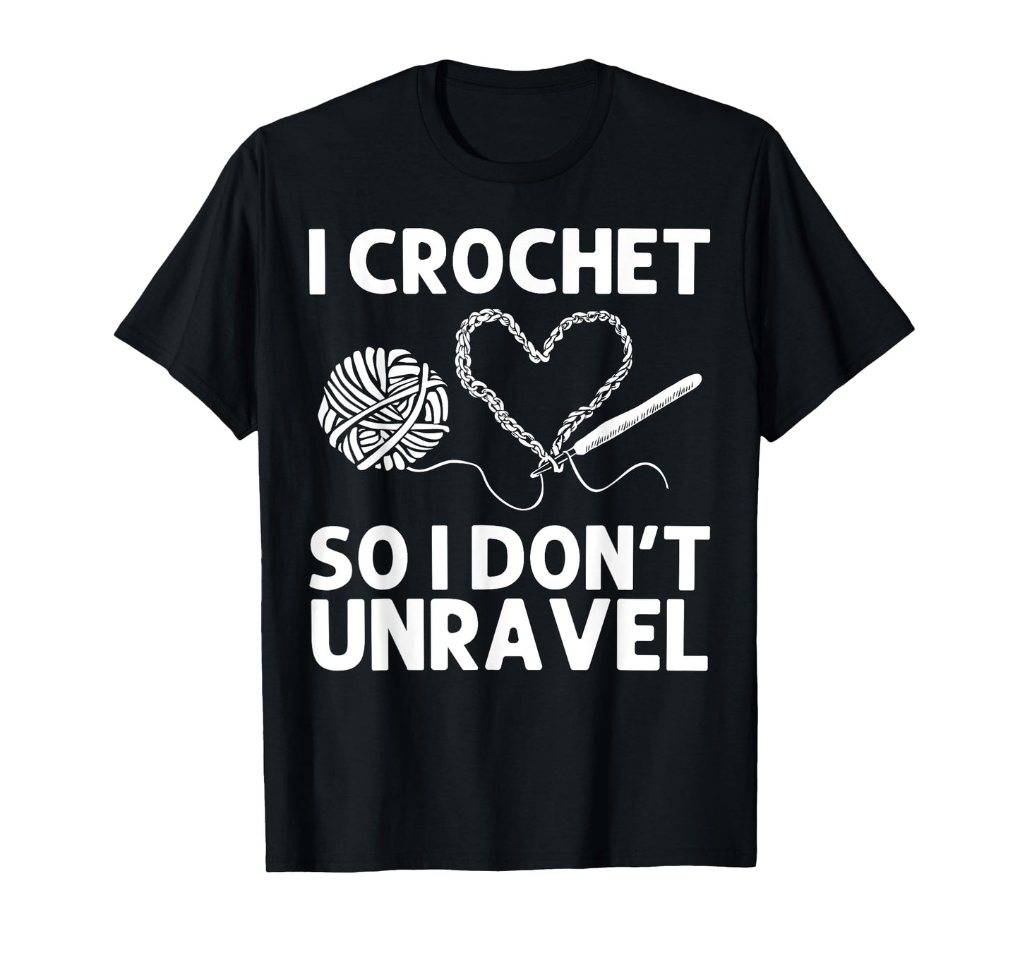 Funny Crochet Art For Men Women Crocheting Lovers Crocheter T-Shirt