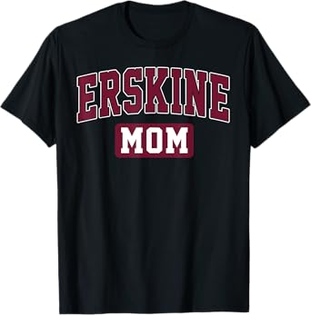 ERSKINE College Mom Arch Vintage Design for Mother Women T-Shirt