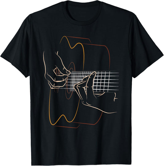Cool Acoustic Guitar For Men Women Acoustic Guitar Player T-Shirt