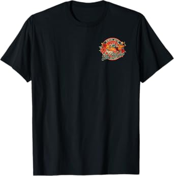 2-Sided Surfing Skeleton The Wedge Newport Beach Badge T-Shirt