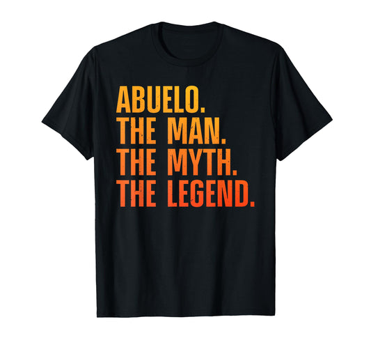 Abuelo Design For Grandpa Grandfather From Grandkids Abuelo T-Shirt