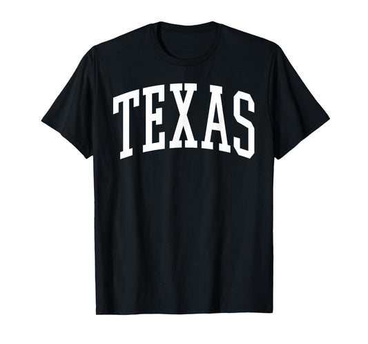 Texas TX Vintage Varsity Sports Text Women Men T-Shirt