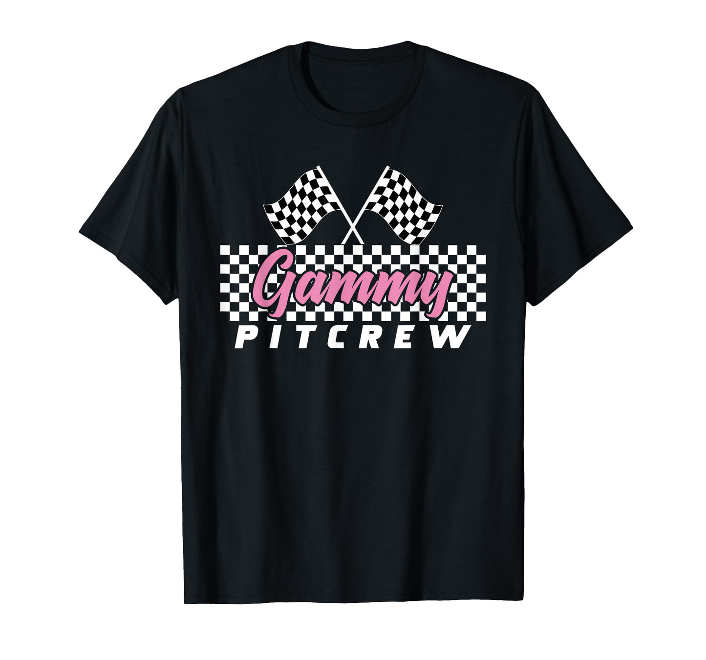 Race Car Birthday Party Racing Family Gammy Pit Crew T-Shirt