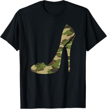 Cool Camouflage Art For Women Girl Camo Clothes Costume Camo T-Shirt