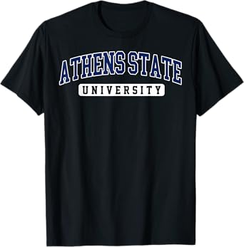 Athens State University Arch Vintage Sports Design Men Women T-Shirt