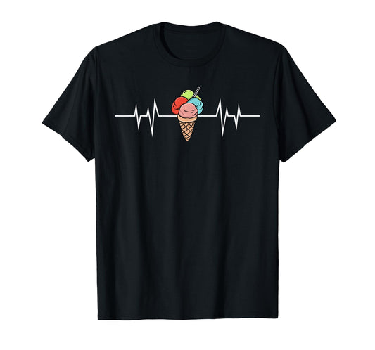 Cool Ice Cream Costume For Men Women Kids Adult Ice Cream T-Shirt