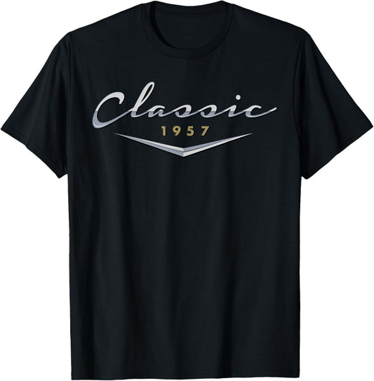 Vintage Classic 1957 Birthday T-Shirt Gifts for Dad, Husband T-Shirt