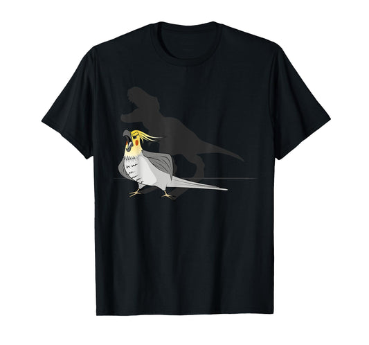 Cool Cockatiel Art For Men Women Parrot Bird Cockatiel Lover T-Shirt