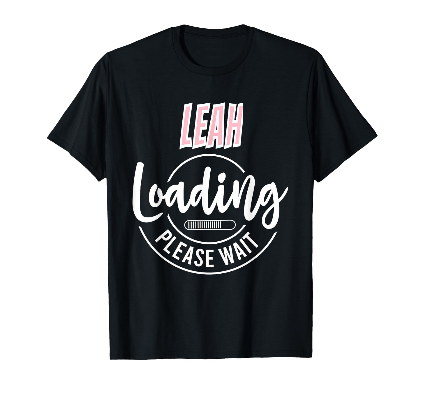 Leah Custom Personalized Girls Baby Shower Shirt T-Shirt