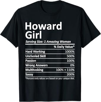 HOWARD GIRL WI WISCONSIN Funny City Home Roots USA Gift T-Shirt