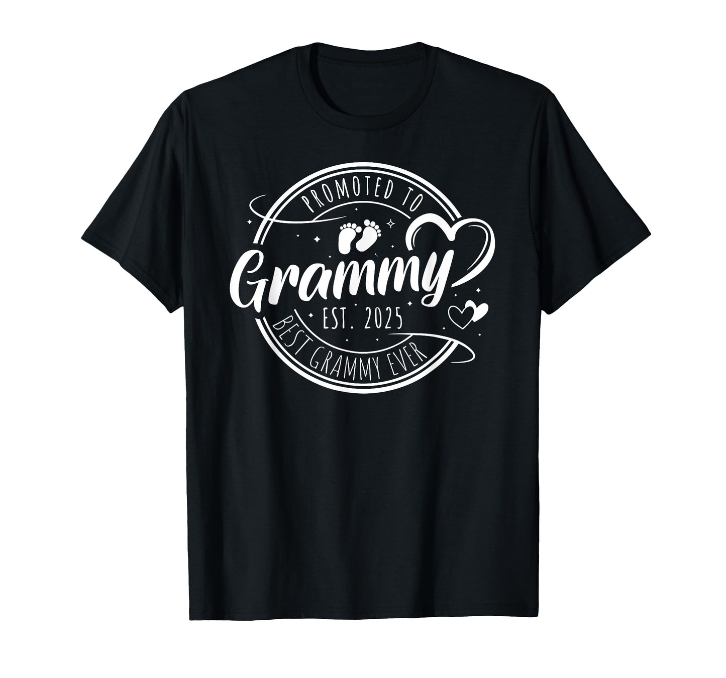 Promoted To Grammy Est 2025 Soon To Be Grammy Mother's Day T-Shirt
