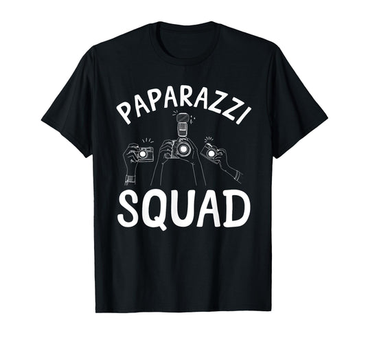 Paparazzi Design For Men Women Press Photographer Paparazzi T-Shirt