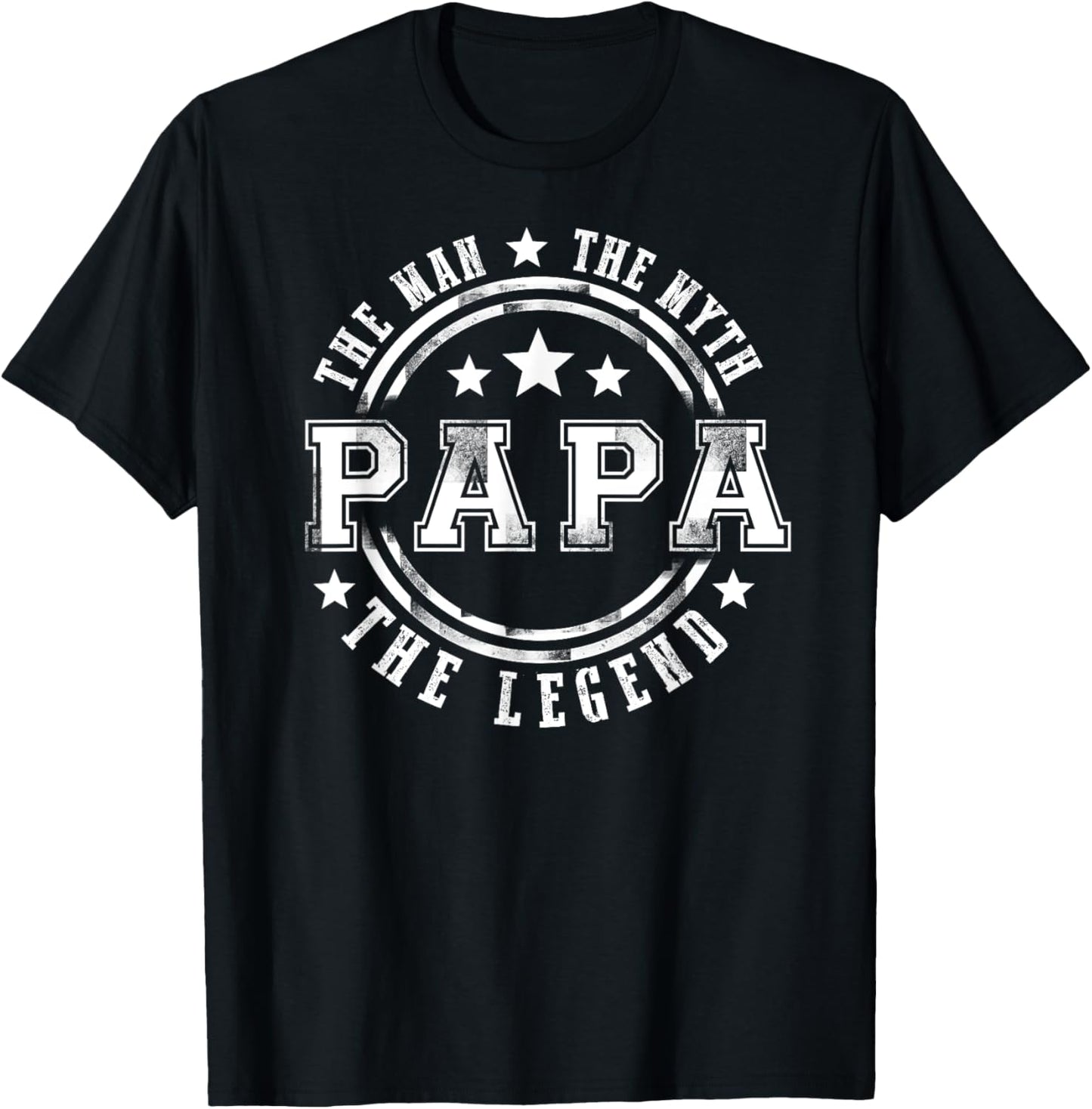 Great The Man The Myth The Legend Papa Father's Day Gift T-Shirt