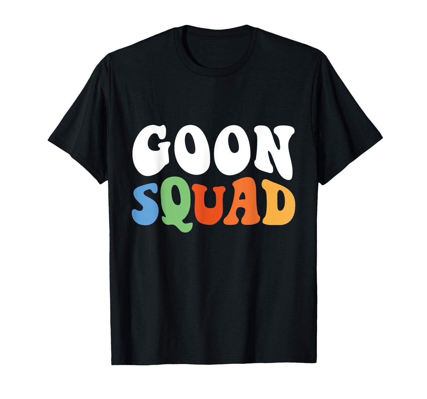 Men Women Boys Girls Funny Retro Goon Squad T-Shirt