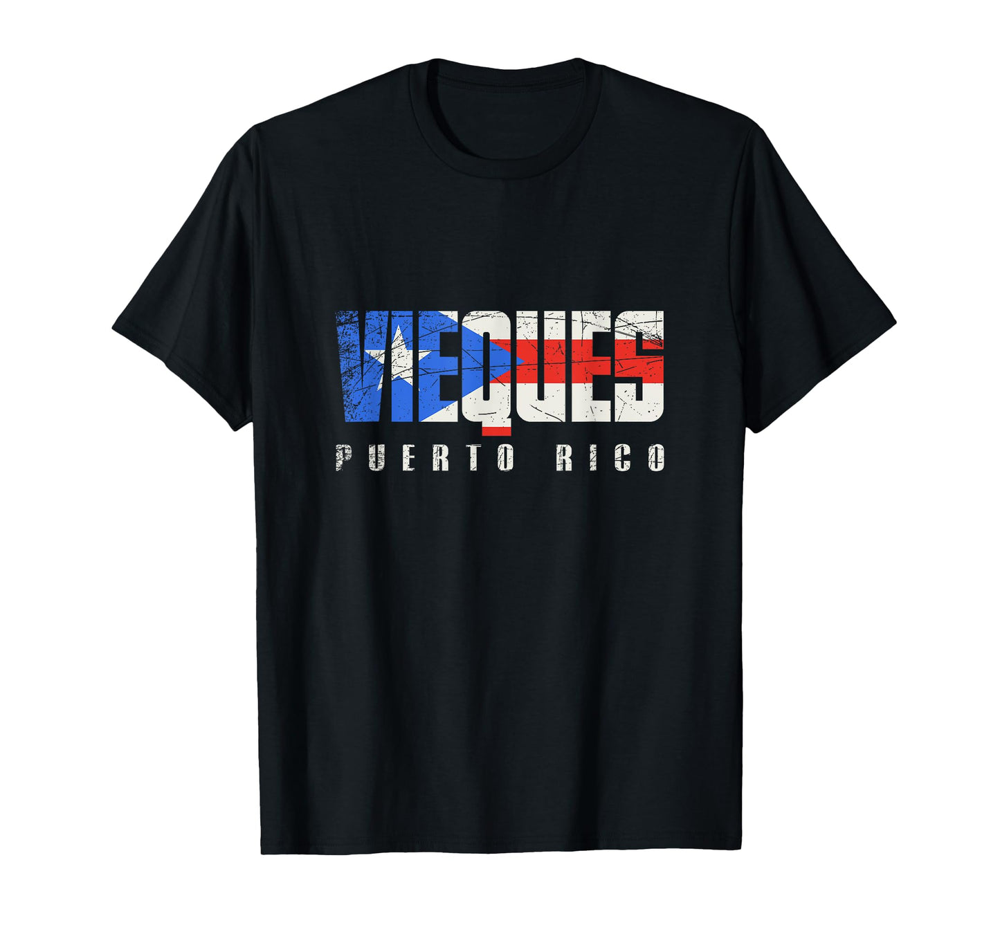 Puerto Rican flag Vieques Puerto Rico T-Shirt