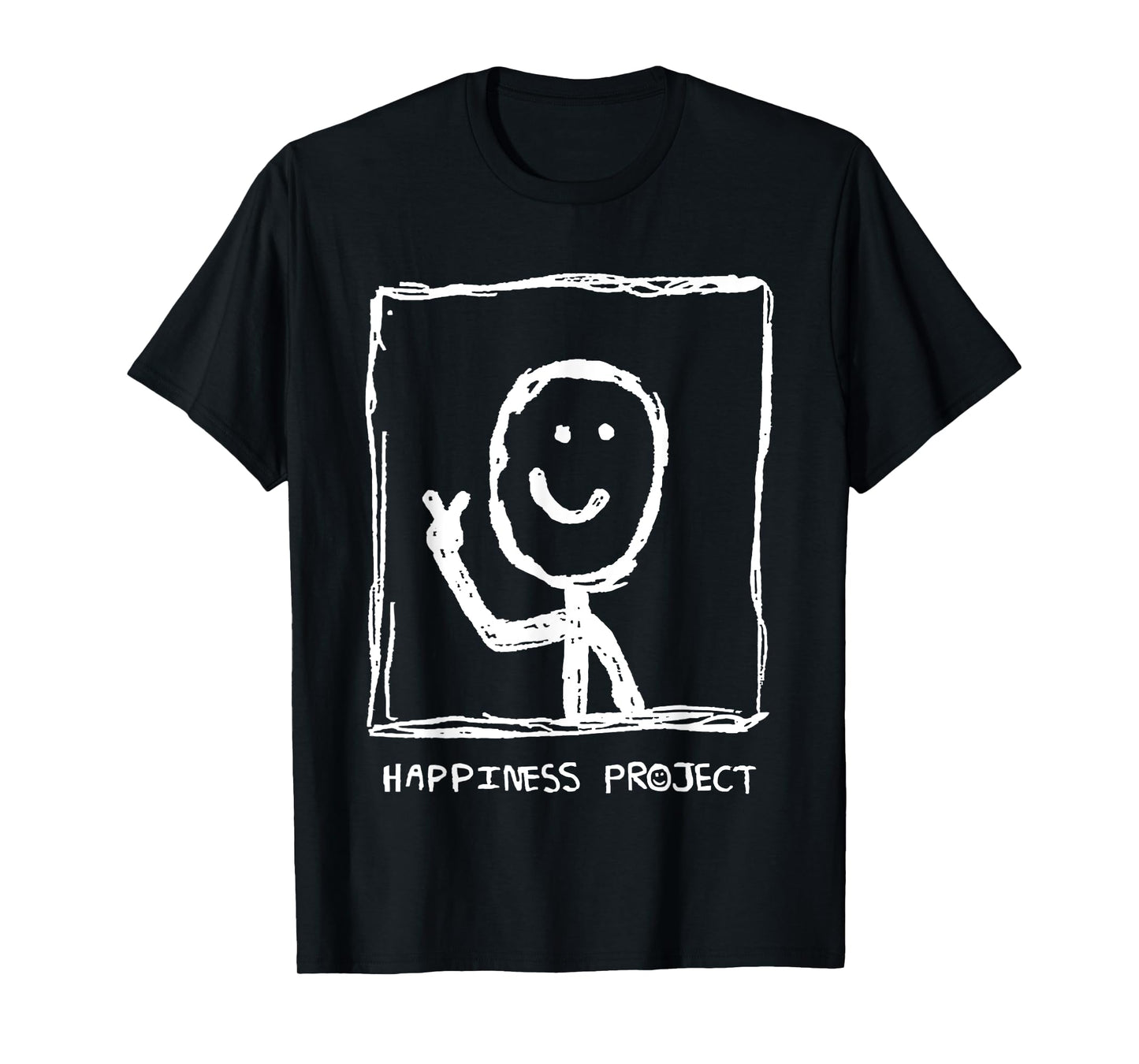 Happiness Project Portrait T-Shirt