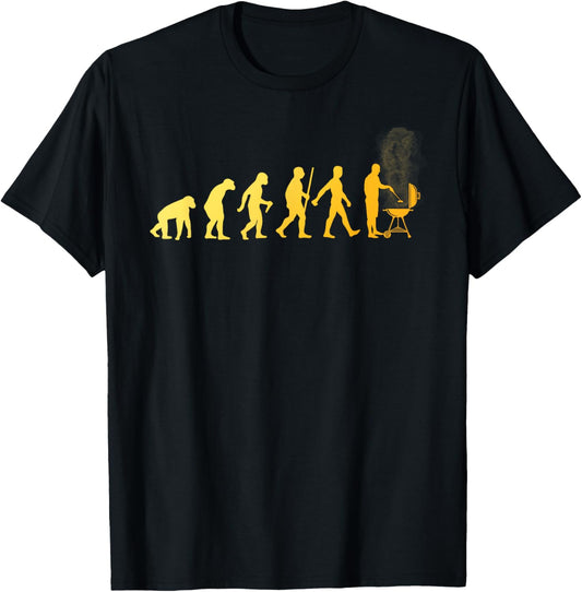 Cool BBQ Grilling Design For Men Women Barbecue Meat Smoker T-Shirt