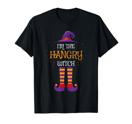 I’m The Hangry Witch Halloween Family Matching Group Costume T-Shirt