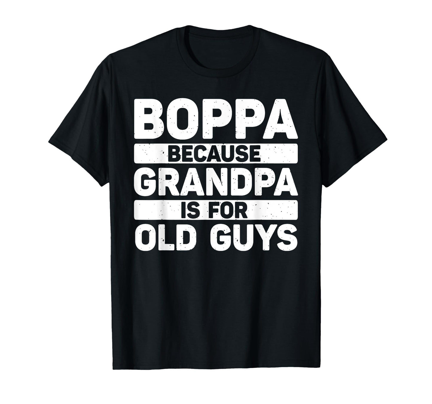 Boppa Design For Grandpa From Grandkids Father's Day Boppa T-Shirt