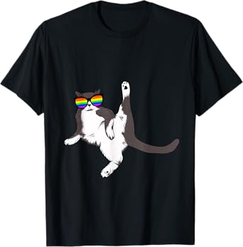 Cat Love Gay And Lesbian LGBT Pride T-Shirt for Men Women