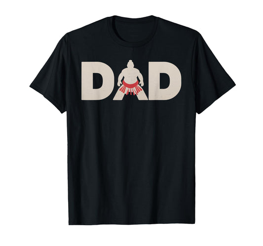 Fathers Day Sumo wrestler Mens Sumo Wrestling Dad T-Shirt