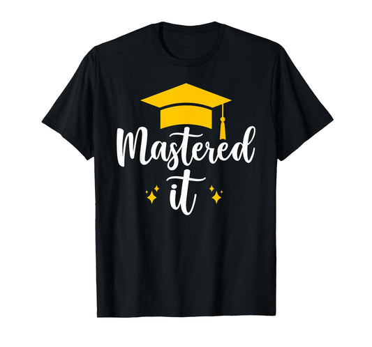 Class Of 2024 Graduation Mastered It Graduate Men Women Kids T-Shirt