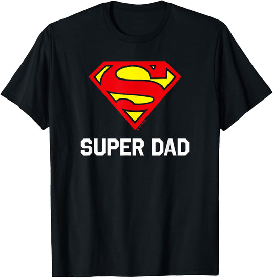 DC Comics Superman Father's Day Super Dad Logo T-Shirt