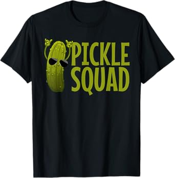 Cute Pickle Design For Men Women Kids Cucumber Pickle Lover T-Shirt