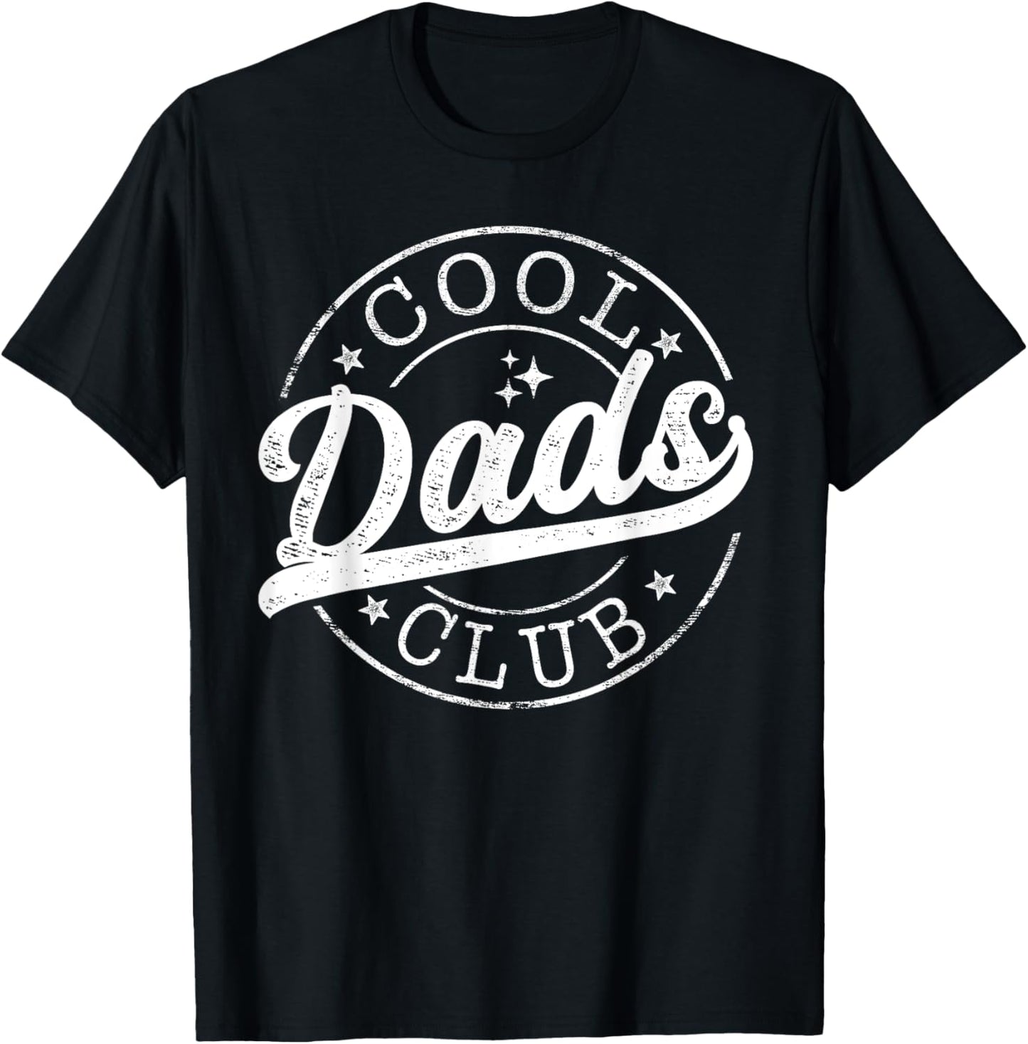 Cool Dads Club Emblem Design Father's Day Best Dad T-Shirt
