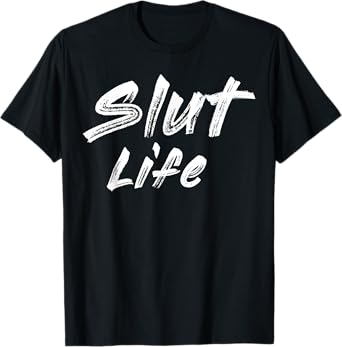 Swingers T-Shirt Slut Life Sexy Swinger Party Hotwife Gifts T-Shirt