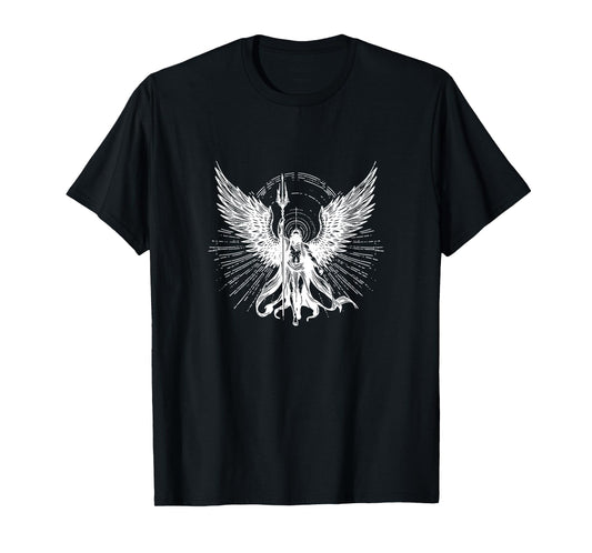 #snirt fallen angel t-shirt men's angel hoodie women T-Shirt