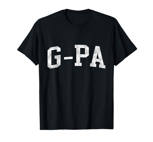 G-Pa Family Matching Vintage Father's Day G-Pa Classic Bold Font G-Pa Birthday Gift T-Shirt