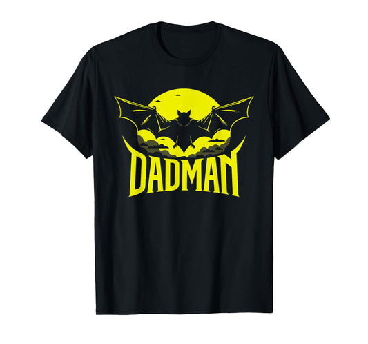 Dadman Moon Funny Dad Birthday Fathers Day T-Shirt