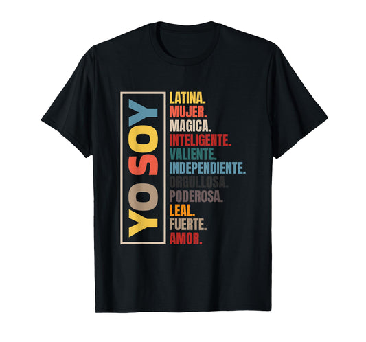 Yo Soy Latina Hispanic Heritage Month T-Shirt