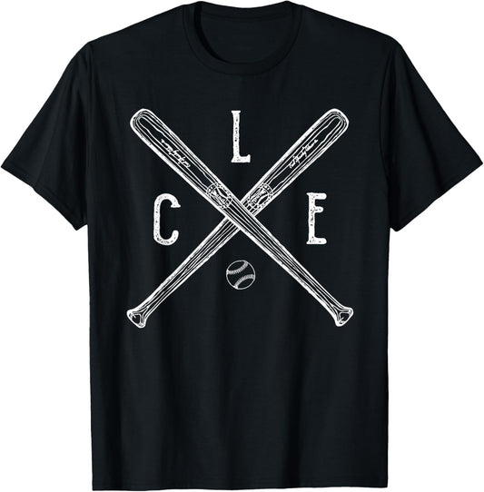 Vintage Cleveland Baseball Shirt Cleveland Ohio T-Shirt T-Shirt