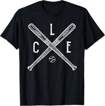 Vintage Cleveland Baseball Shirt Cleveland Ohio T-Shirt T-Shirt