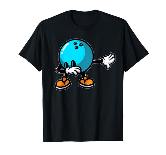 Cool Bowling Art For Men Women Youth Kids Bowl Bowling Lover T-Shirt
