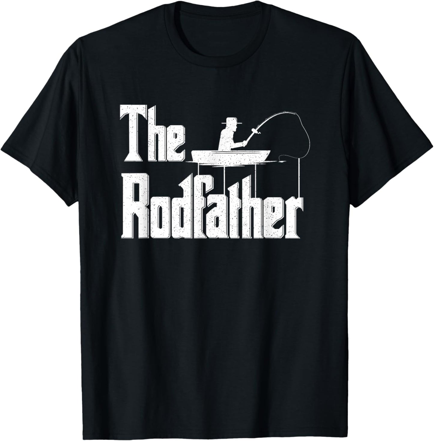 The Rodfather | Funny Fishing Dad Gift T-Shirt