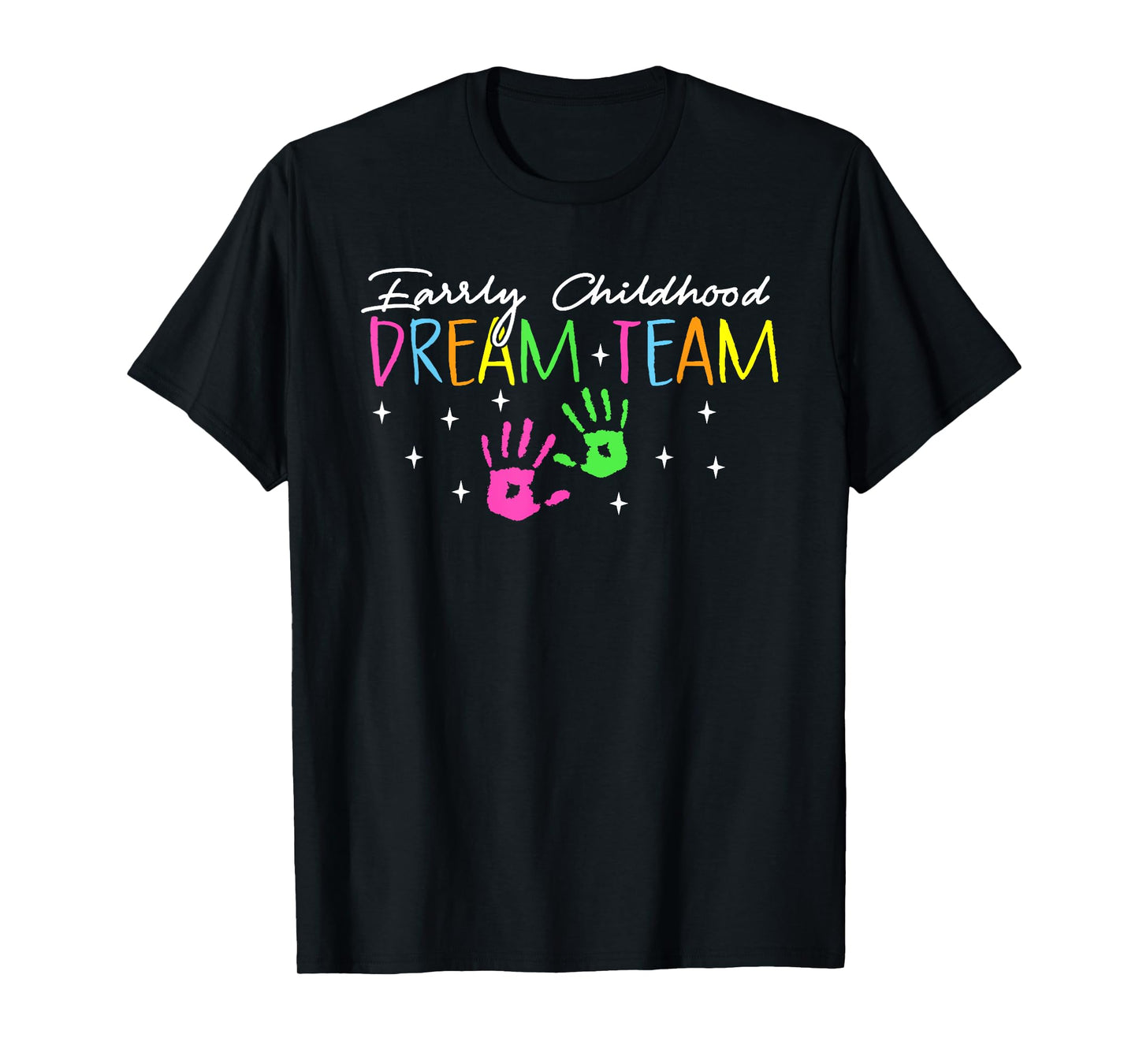 Retro Early Childhood Education Teacher Professor T-Shirt for Men Women