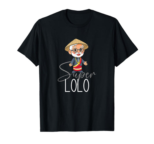 Philippines Pilipinas Filipino Grandpa Lolo Grandfather T-Shirt