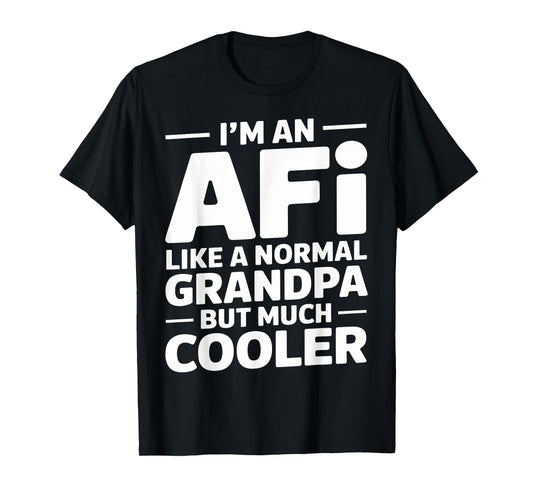 Afi Like a Grandpa Only Cooler African Grandfather T-Shirt