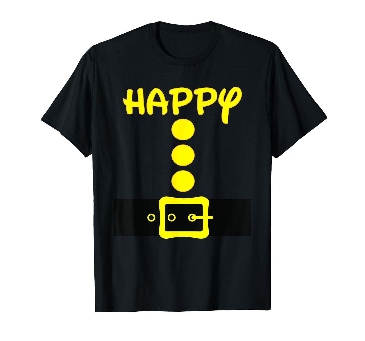 Dwarf Easy Halloween Men Women Kids Costume Matching Group T-Shirt