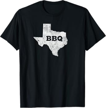 Vintage Retro Texas BBQ Shirt - State of Texas Barbecue T-Shirt