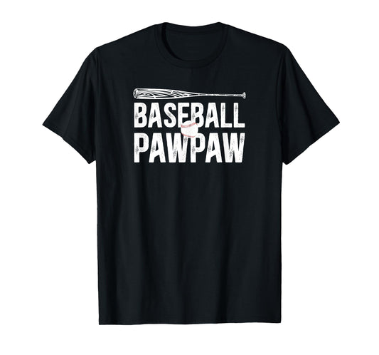 Baseball Pawpaw Proud Grandpa Pawpaw Of A Baseball Player T-Shirt