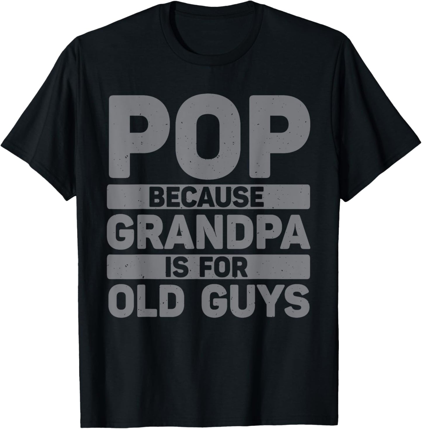 Best Pop Design For Grandpa From Grandkids Father's Day Pop T-Shirt