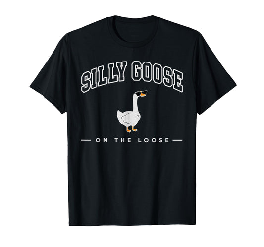 Silly Goose Shirt, Graphic Tees Men, Funny Shirts For Men T-Shirt