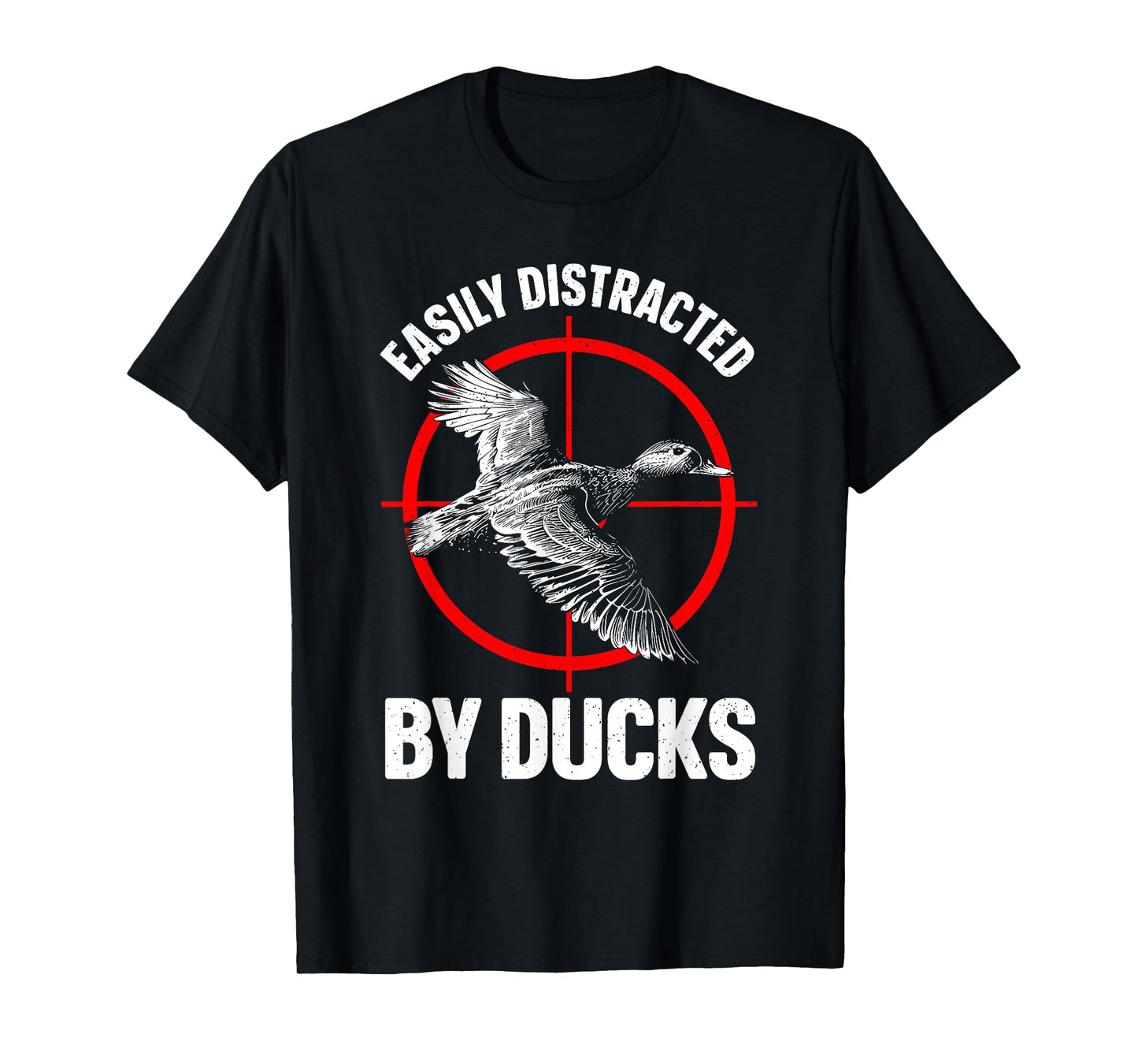 Duck Hunting Art For Men Women Mallard Hunter Duck Hunting T-Shirt